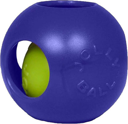 Teaser Ball Interactive Dog Toy, 6 in Medium, Blue