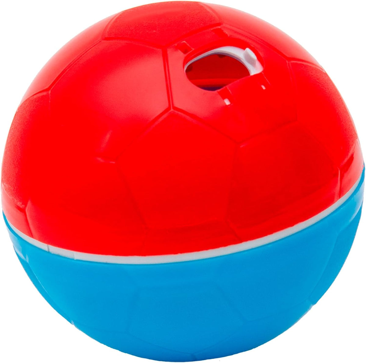- Crazy Ball Treat Dispenser - Pets Treat Ball - Interactive Treat Dispensing Petstoy - Pets Enrichment Toys - Pets Toys to Keep Them Busy - Slow Feeder - 300G/10.5 Oz - Red/Blue